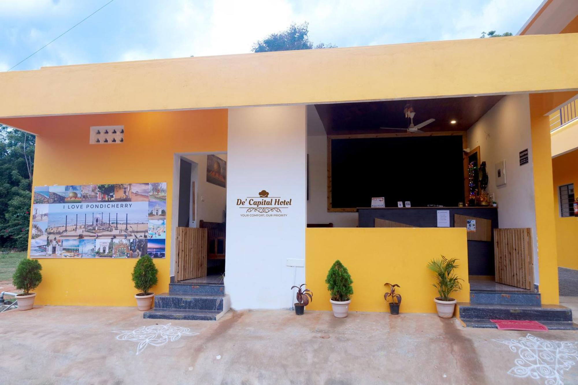 De' Capital Hotel Puducherry Zewnętrze zdjęcie